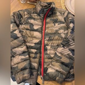 Polo Camo Puffer Coat
